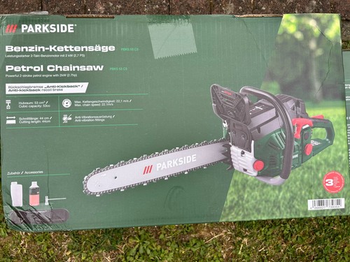 Parkside benzin kettensäge - benzin,