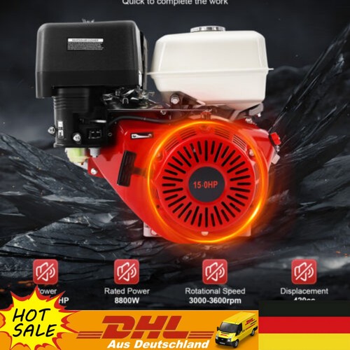Takt 420cc benzinmotor - 4-takt,