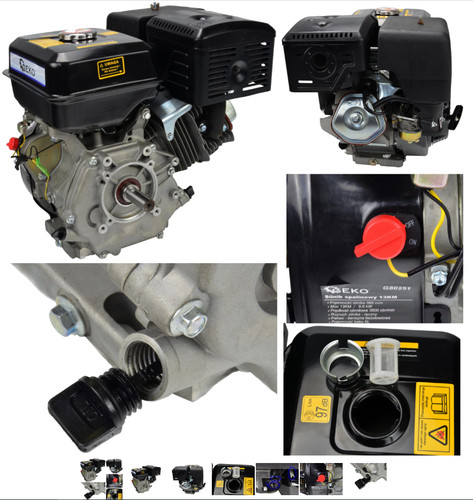 Benzinmotor 4 mm - 13,