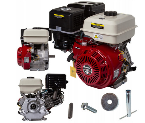 Benzinmotor 15hp 25mm 460cc - benzinmotor,