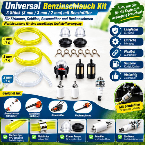 Universal benzinschlauch kit - benzinschlauch,